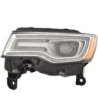 Farol projetor cromado driver esquerdo Jeep Grand Cherokee HID+AFS para 2017-2021 comprar usado  Enviando para Brazil