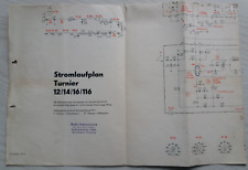 Stromlaufplan turnier 16 gebraucht kaufen  Falkenstein