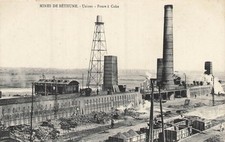 Cpa mines béthune d'occasion  Vasles