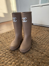 Chanel wellington boots for sale  LONDON