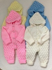 Handknitted one suit for sale  GRAVESEND