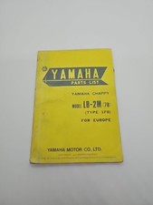 Yamaha parts list gebraucht kaufen  Seevetal