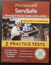Servsafe manager study for sale  Cullman