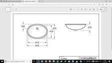 Lavabo incasso evana usato  Italia