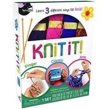 SpiceBox Hágalo Usted Mismo Artes y Manualidades Principiantes Carrete de Actividad Kit de Tejer para Niños segunda mano  Embacar hacia Mexico