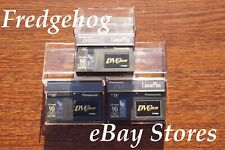 3 x FITAS/CASSETES DE FILMADORA DE VÍDEO DIGITAL MINI DV PANASONIC DVM-60 QUALIDADE comprar usado  Enviando para Brazil