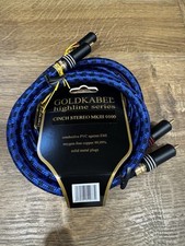 Goldkabel highline series gebraucht kaufen  Sasbach
