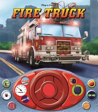 Fire Truck Sound Book with Interactive Steering Wheel - PI Kids, usado comprar usado  Enviando para Brazil