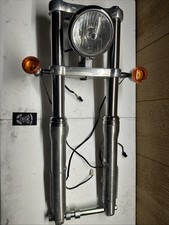 2006 HARLEY DAVIDSON DYNA FXD FRONT END COMPLETO 49MM FAROL/INDICADORES comprar usado  Enviando para Brazil