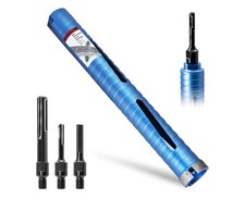 Usado, Broca de núcleo seco 1 3/4", rosca 5/8"-11, com 3 adaptadores incluindo; SDS Plus comprar usado  Enviando para Brazil