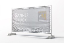 Werbebanner textil mesh gebraucht kaufen  Luckau