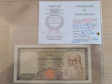 Banconota 50000 lire usato  Benevento