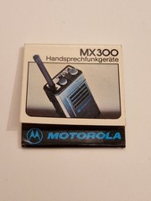 Streichholzheftchen motorola m gebraucht kaufen  Halstenbek