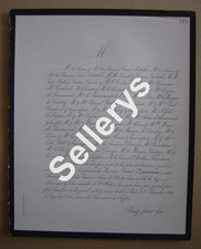 Faire-part de décès de M. Gabriel DAMEMME Receveur général des finances 1864 comprar usado  Enviando para Brazil