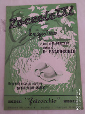 Zoccoletti spartito singolo usato  Chivasso