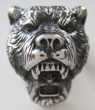 Bague inox ours d'occasion  Fessenheim