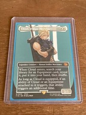Cloud, Midgar Mercenary (variante sem fronteiras); Estado quase perfeito comprar usado  Enviando para Brazil