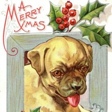 Antique merry xmas for sale  Cincinnati