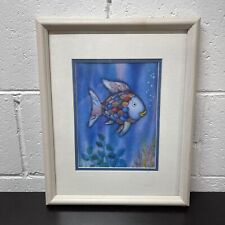 Um Vintage The Rainbow Fish Decoração de Parede Quarto Nostalgia Berçário Ano Novo, usado comprar usado  Enviando para Brazil