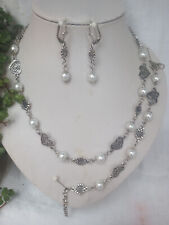 Zierliches dirndlschmuck set gebraucht kaufen  Burgheim