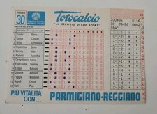 Schedina totocalcio concorso usato  Russi
