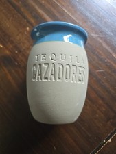 Usado, Caneca xícara Tequila Cazadores bebida cerâmica azul 5"" 8 onças fluidas comprar usado  Enviando para Brazil