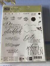 Stampin stempelset freunde gebraucht kaufen  Berlin