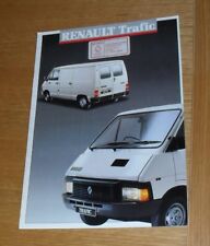 Folheto Renault Trafic Van 1987-1988 comprar usado  Enviando para Brazil