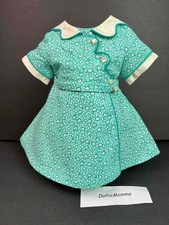 Kit AMERICA GIRL Vestido/Roupa de Festa de Aniversário Verde~Envoltório Floral~Tag AG Aposentado CE comprar usado  Enviando para Brazil