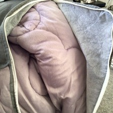 Mauve colour comforter for sale  GRIMSBY