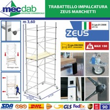 Trabattello impalcatura lavoro usato  Frattamaggiore