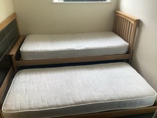 Oak guest trundle for sale  PENTRE