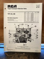 Rca tape transport for sale  Fitzwilliam