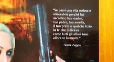 Cartolina frank zappa usato  Senago