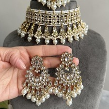 Imitation kundan set for sale  WALSALL