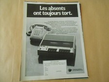 1980 advertising absentees d'occasion  Expédié en Belgium