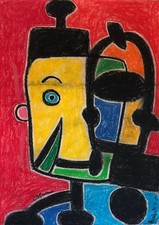 Vintage 60s abstract for sale  Belleville