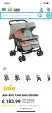 Joie aire twin for sale  HATFIELD