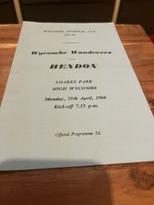 Wycombe wanderers hendon for sale  TRANENT