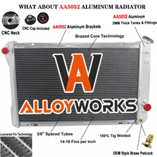 4row alloy radiator for sale  Chino
