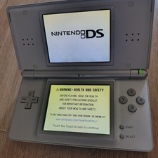 Console de jogos Nintendo DS Lite prata tela portátil em muito bom estado com caneta prata comprar usado  Enviando para Brazil