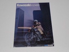 Kawasaki 400 depliant usato  Bussoleno