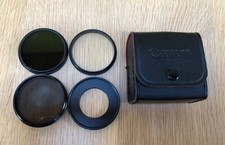 Filtro PL polarizador circular Canon ND8 filtro UV configuração anel estojo Japão comprar usado  Enviando para Brazil