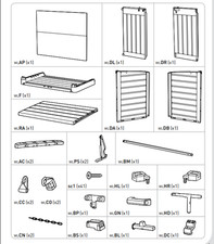 Replacement parts keter for sale  LONDON