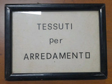Quadretto vintage tessuti usato  Pistoia