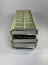 Usado, Freezer geladeira Philo vintage cubo de gelo bandejas plástico conjunto de 3 Philco comprar usado  Enviando para Brazil