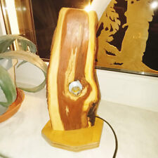 Baumstamm holzlampe deko gebraucht kaufen  Annaberg-Buchholz, Mildenau