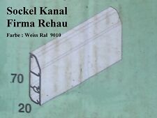 Sockelkanal 28m rehau gebraucht kaufen  Waldshut-Tiengen