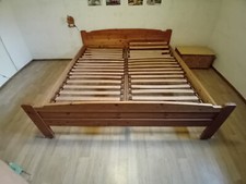 Massivholzbett kiefer lasiert gebraucht kaufen  Iggensbach