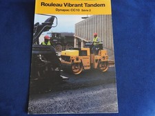 Catalogue dynapac serie d'occasion  Saint-Cyr-sur-Mer